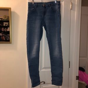 H&M Blue Denim Skinny Jeans